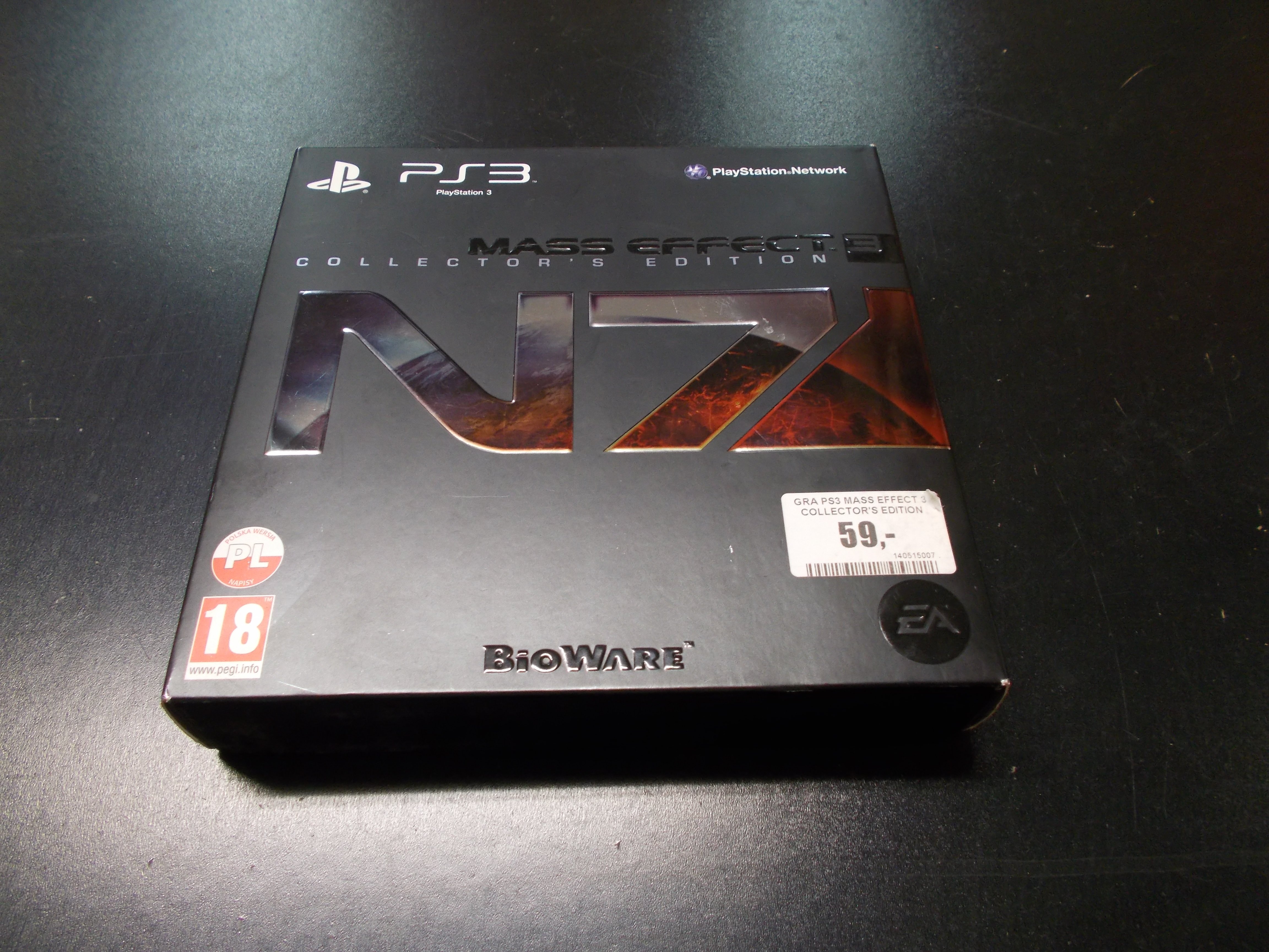Mass effect 3 Collector's Edition PL - GRA PS3 Sklep 