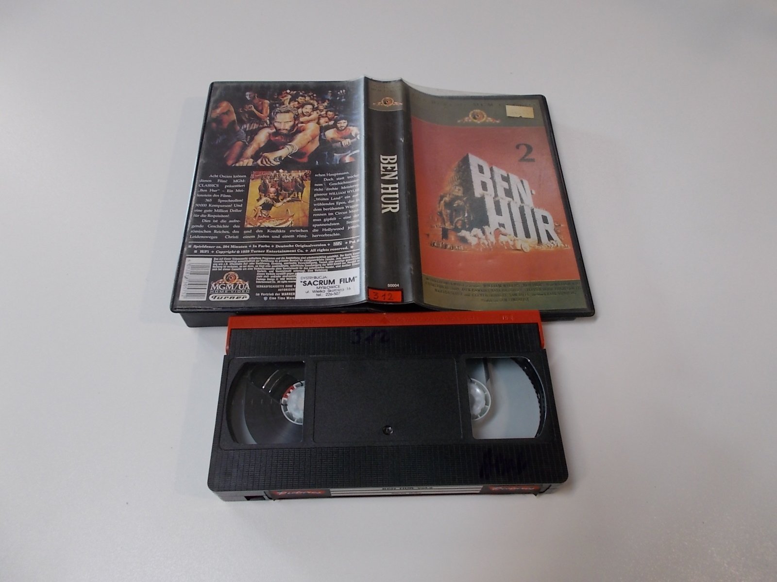 BEN HUR - VHS Kaseta Video - Opole 1673