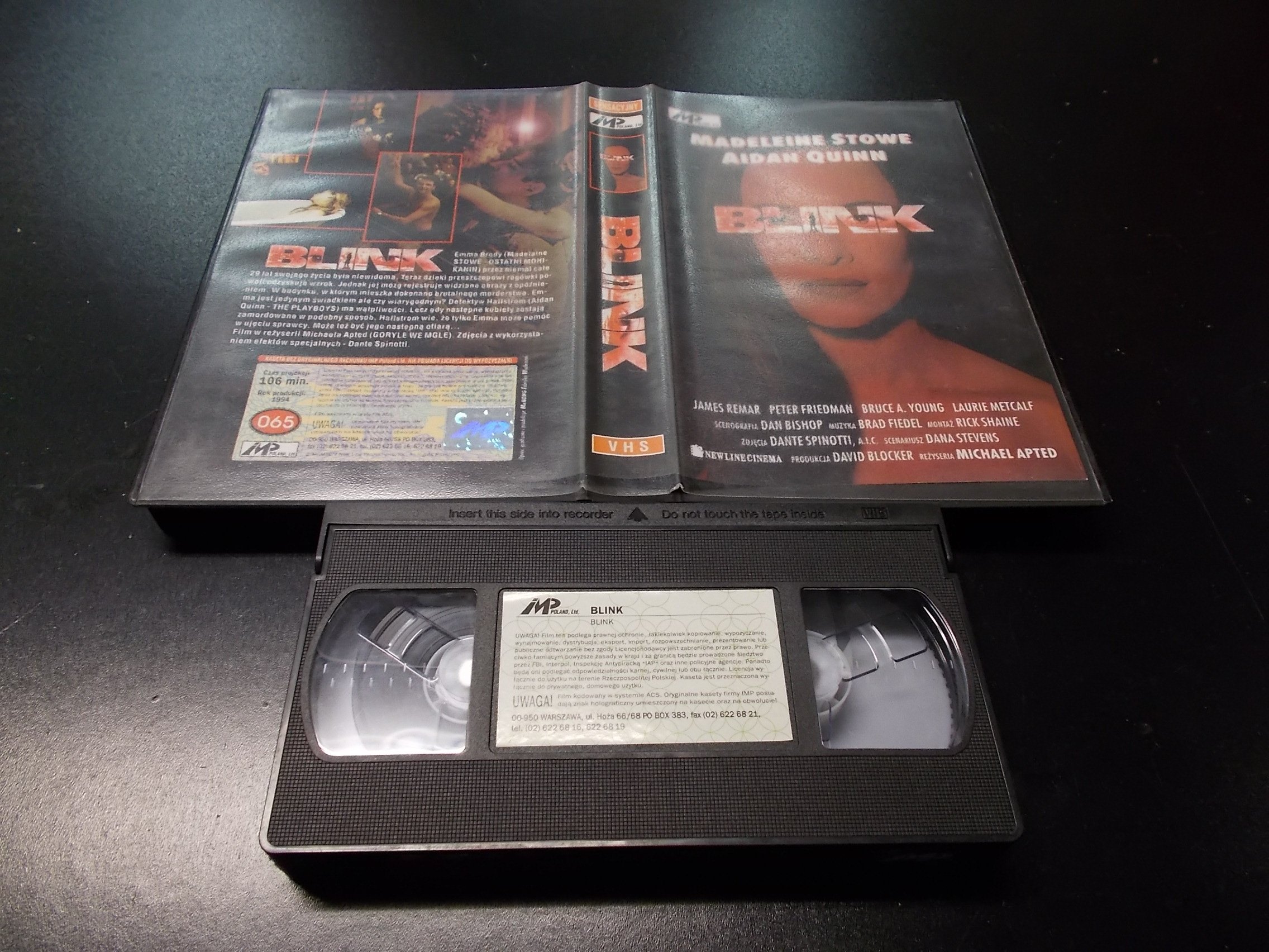 BLINK -  kaseta Video VHS - 1335 Opole - AlleOpole.pl