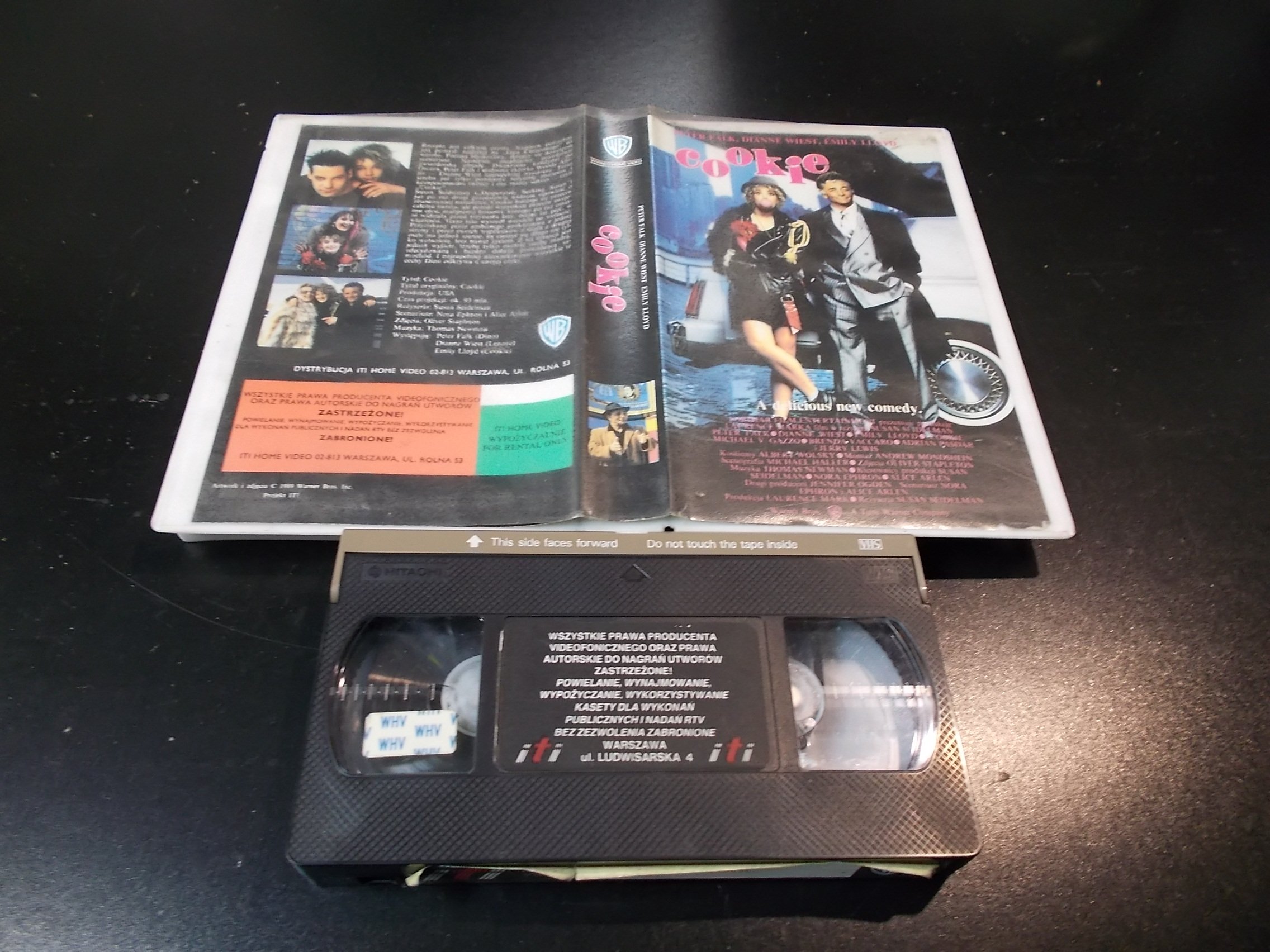 COOKIE - kaseta Video VHS - 1406 Sklep 