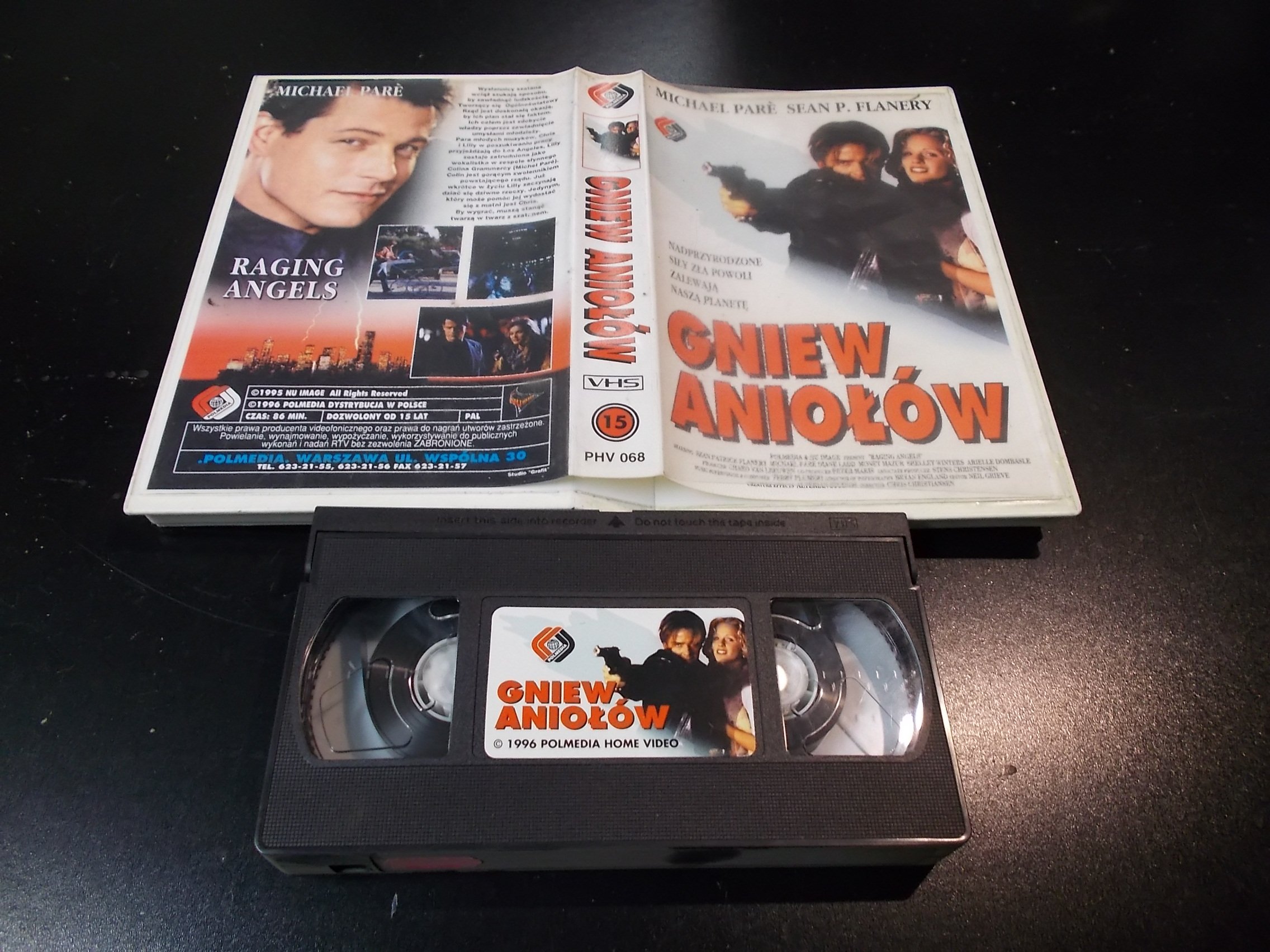 GNIEW ANIOŁÓW - kaseta Video VHS - 1411 Sklep 