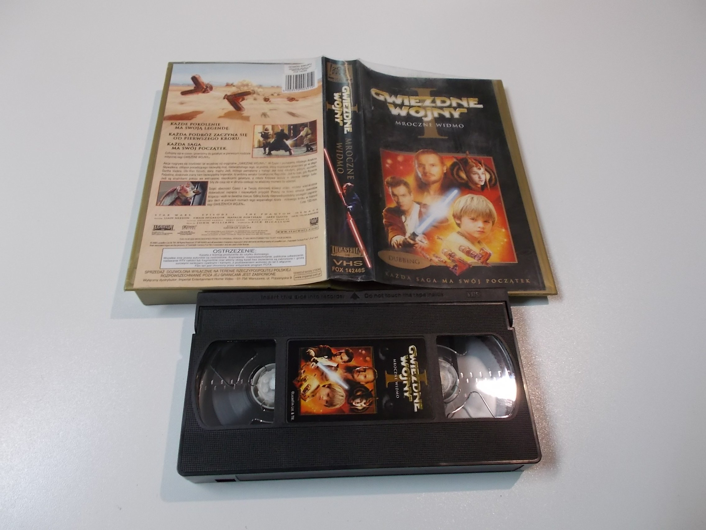 Gwiezdne Wojny: I MROCZNE WIDMO - Kaseta Video VHS - 1489 Opole - AlleOpole.pl