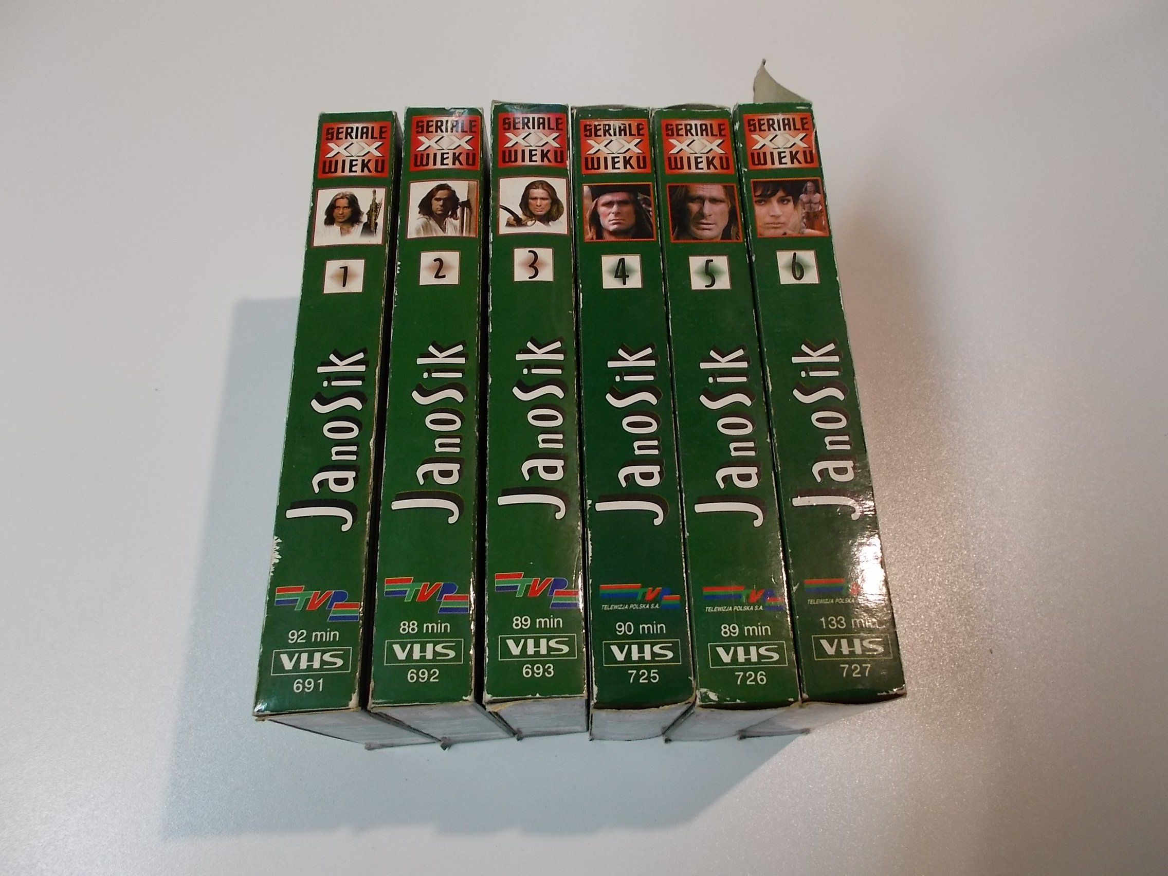 JANOSIK od 1 do 6 - kaseta VHS - 1470 Opole - AlleOpole.pl