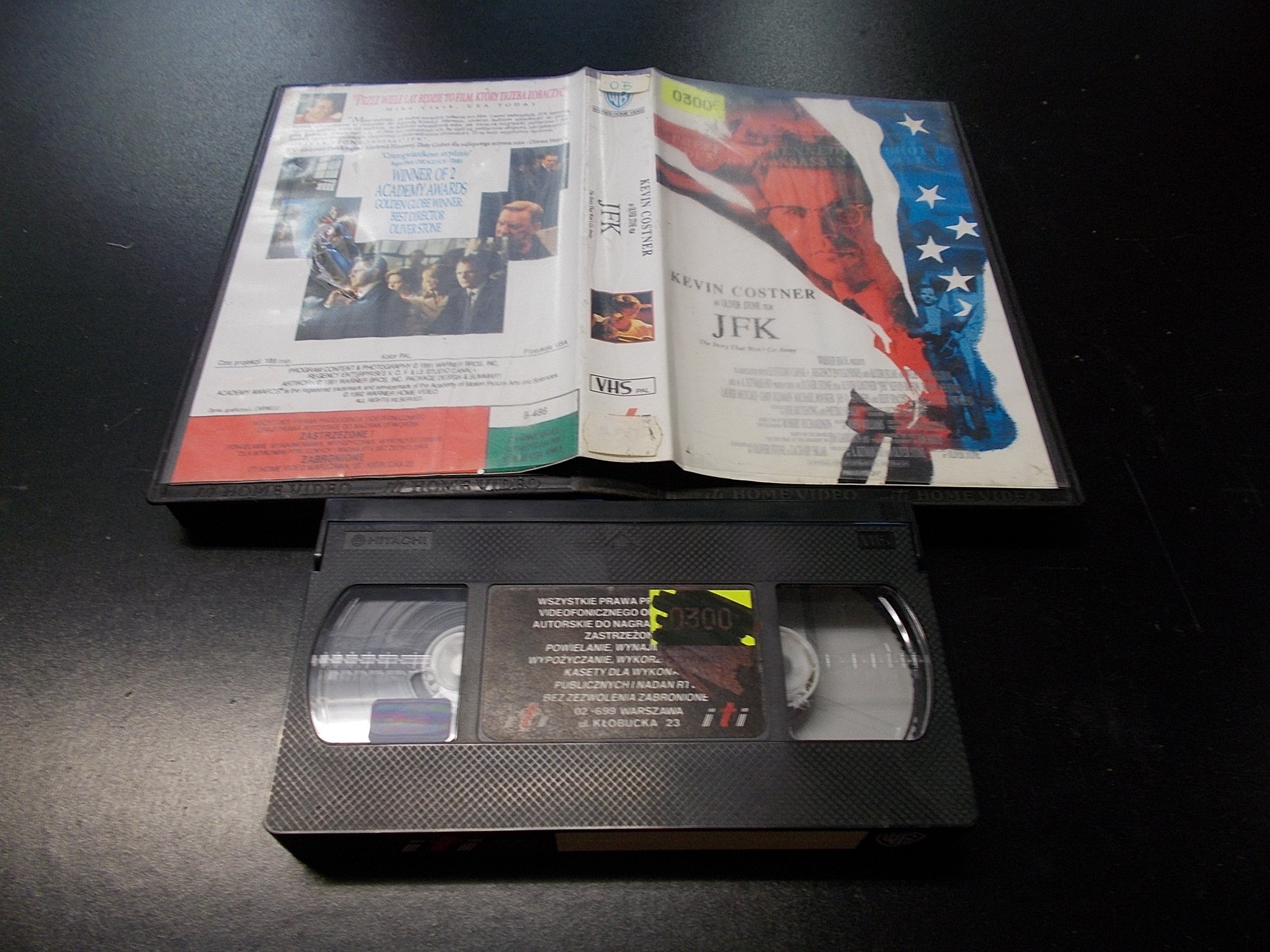 JFK -  kaseta VHS - 1250 Opole - AlleOpole.pl