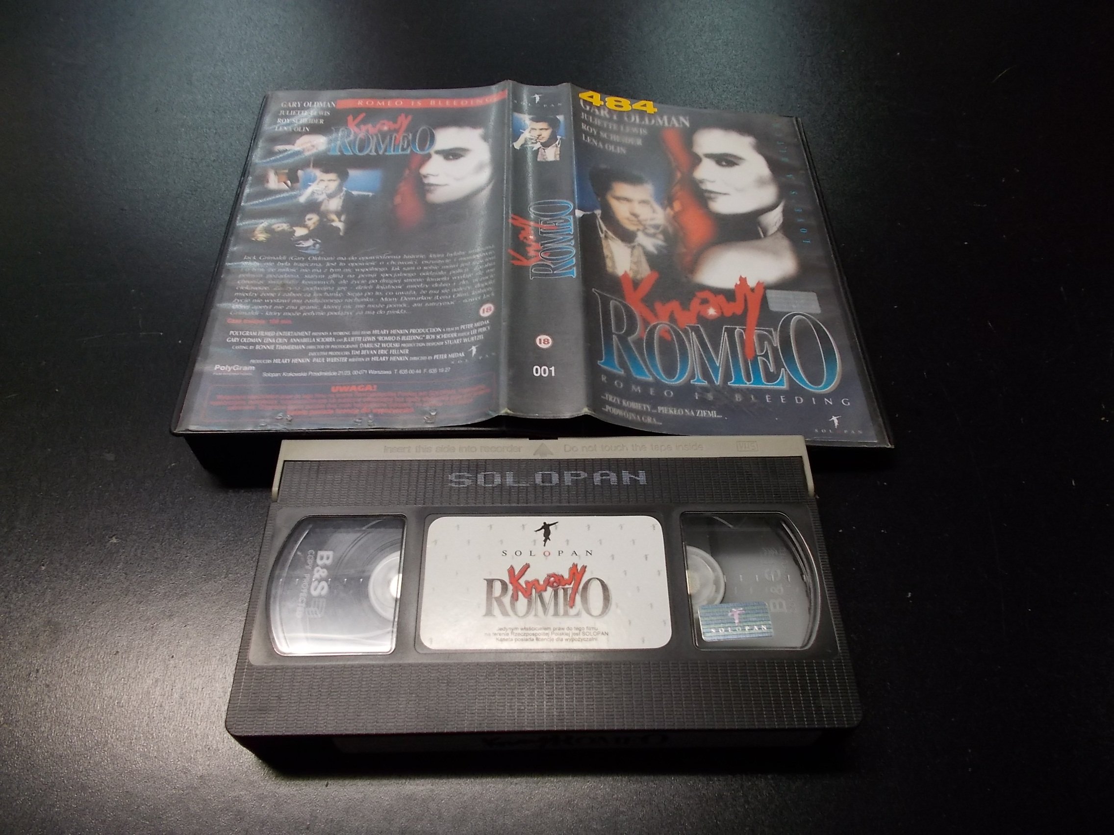 KRWAWY ROMEO - GARY OLDMAN -  kaseta VHS - 1153 Opole - AlleOpole.pl