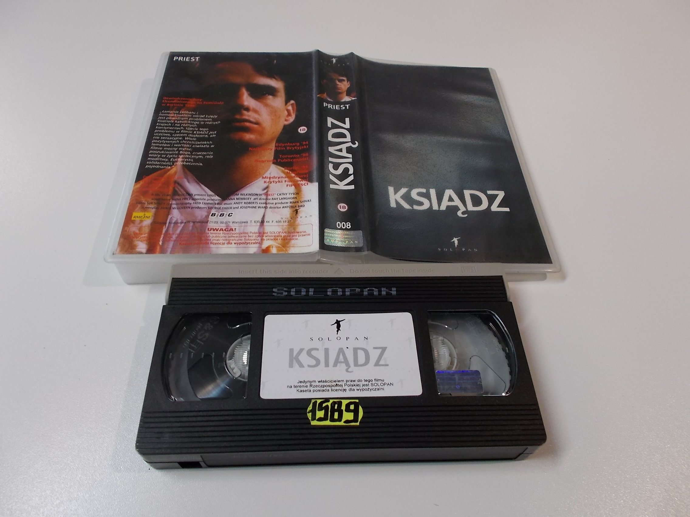 KSIĄDZ - Kaseta Video VHS - Opole 1518