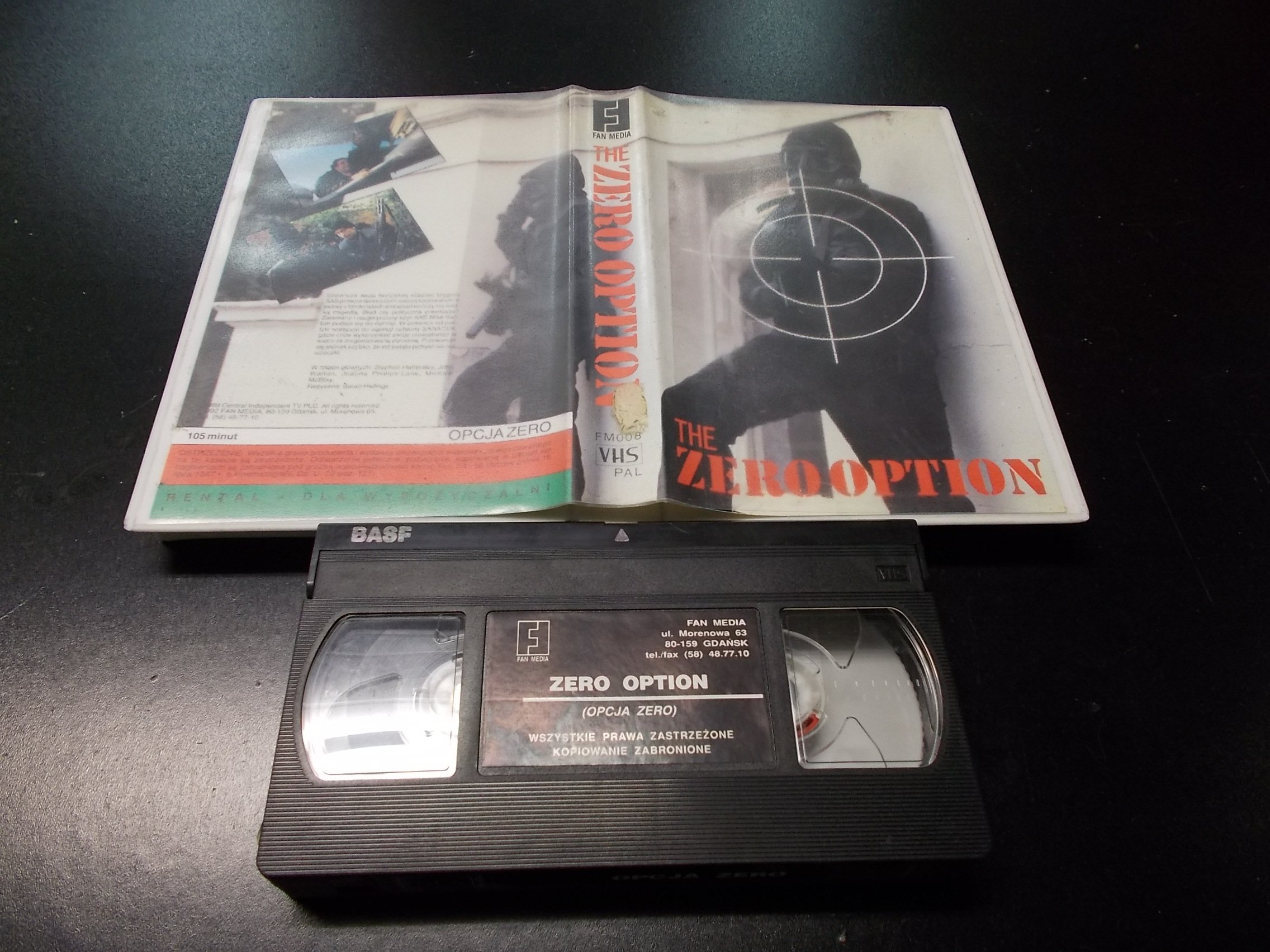OPCJA ZERO -  kaseta Video VHS - 1332 Opole - AlleOpole.pl