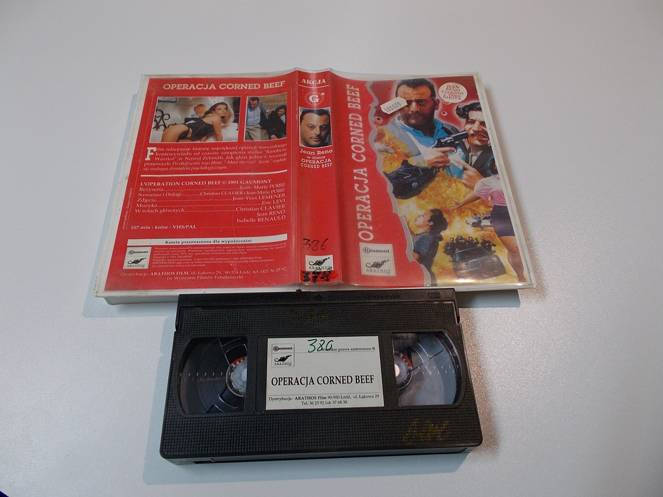 OPERACJA CORNED BEEF - kaseta Video VHS - 1450 Sklep 