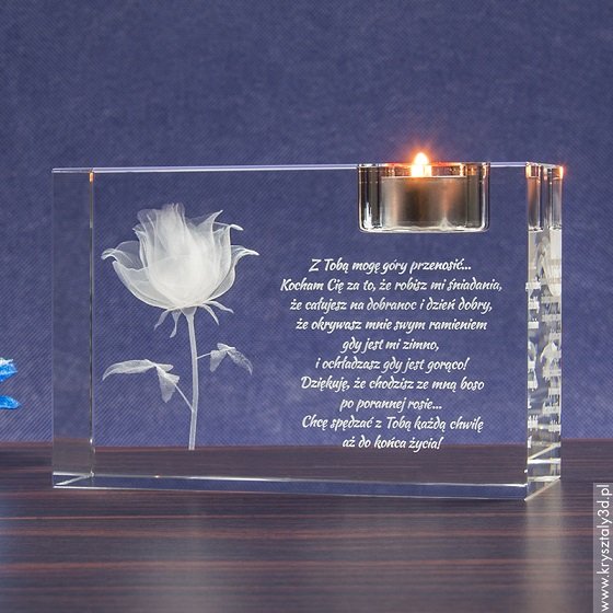 Piękna Róża 3D jako prezent z okazji Dnia Matki!