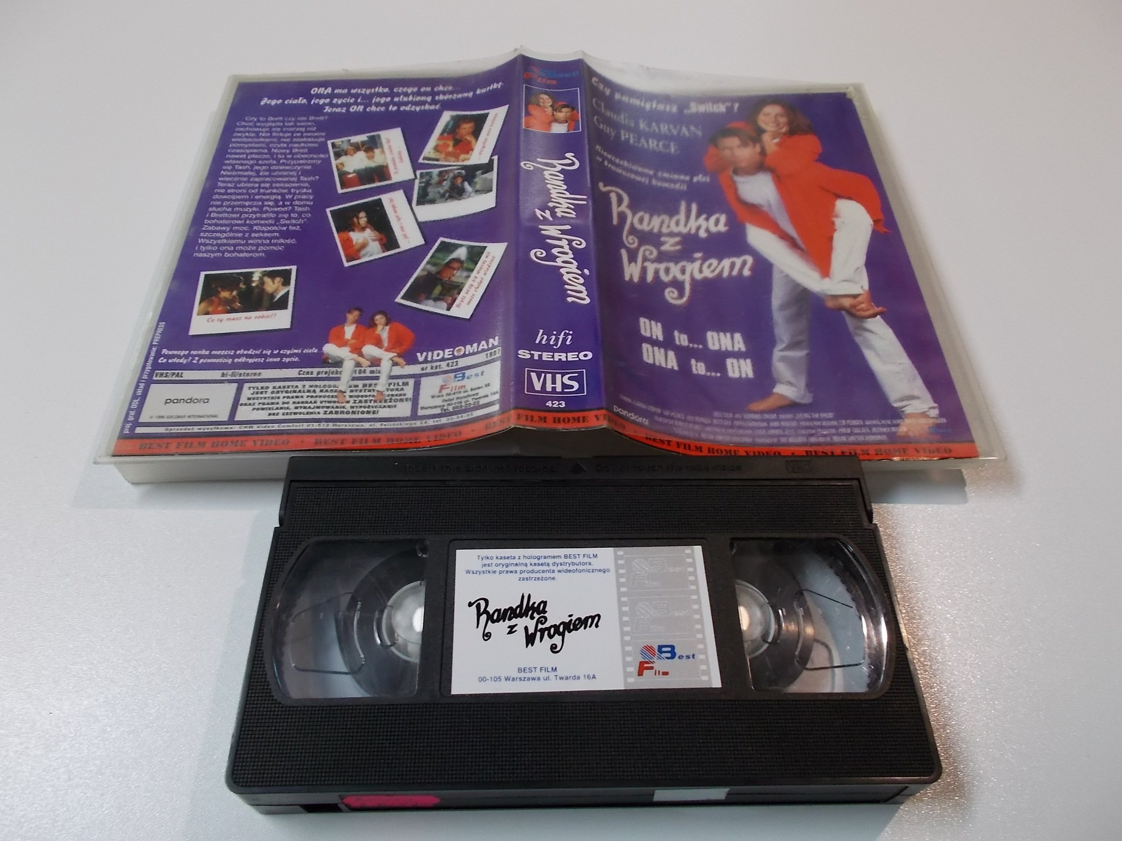 RANDKA Z WROGIEM - kaseta Video VHS - 1424 Sklep