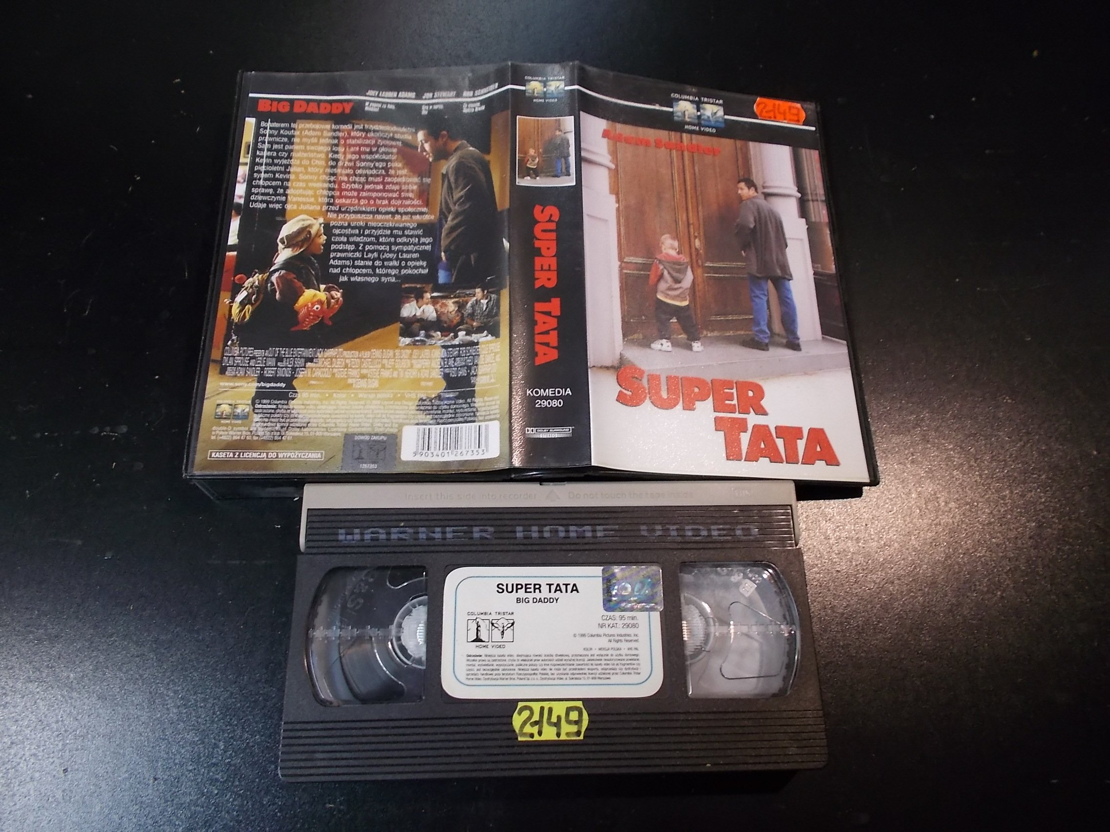 SUPER TATA - kaseta Video VHS - 1366 Sklep 