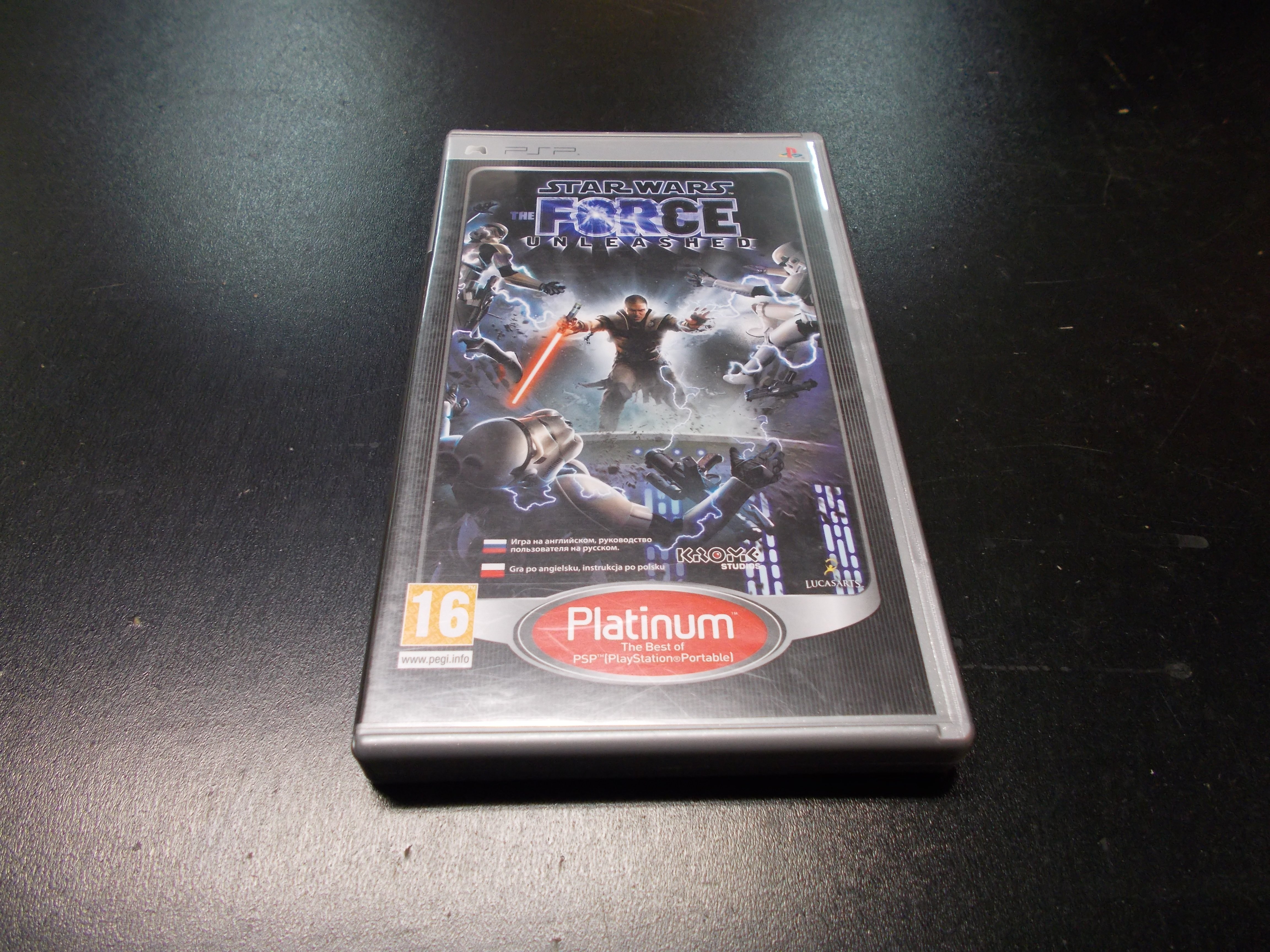 Star Wars The Force Unleashed - GRA PSP Sklep 