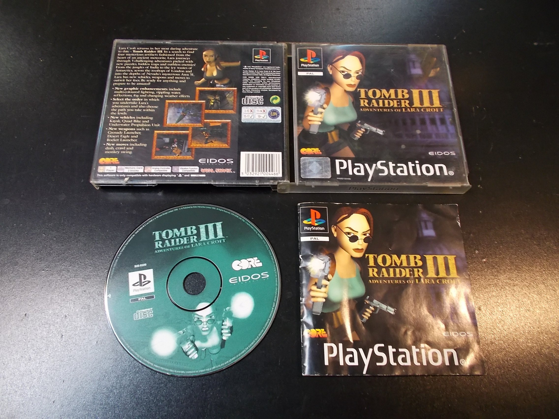 TOMB RAIDER III - Lara Croft - GRA Psx Ps1 Sklep