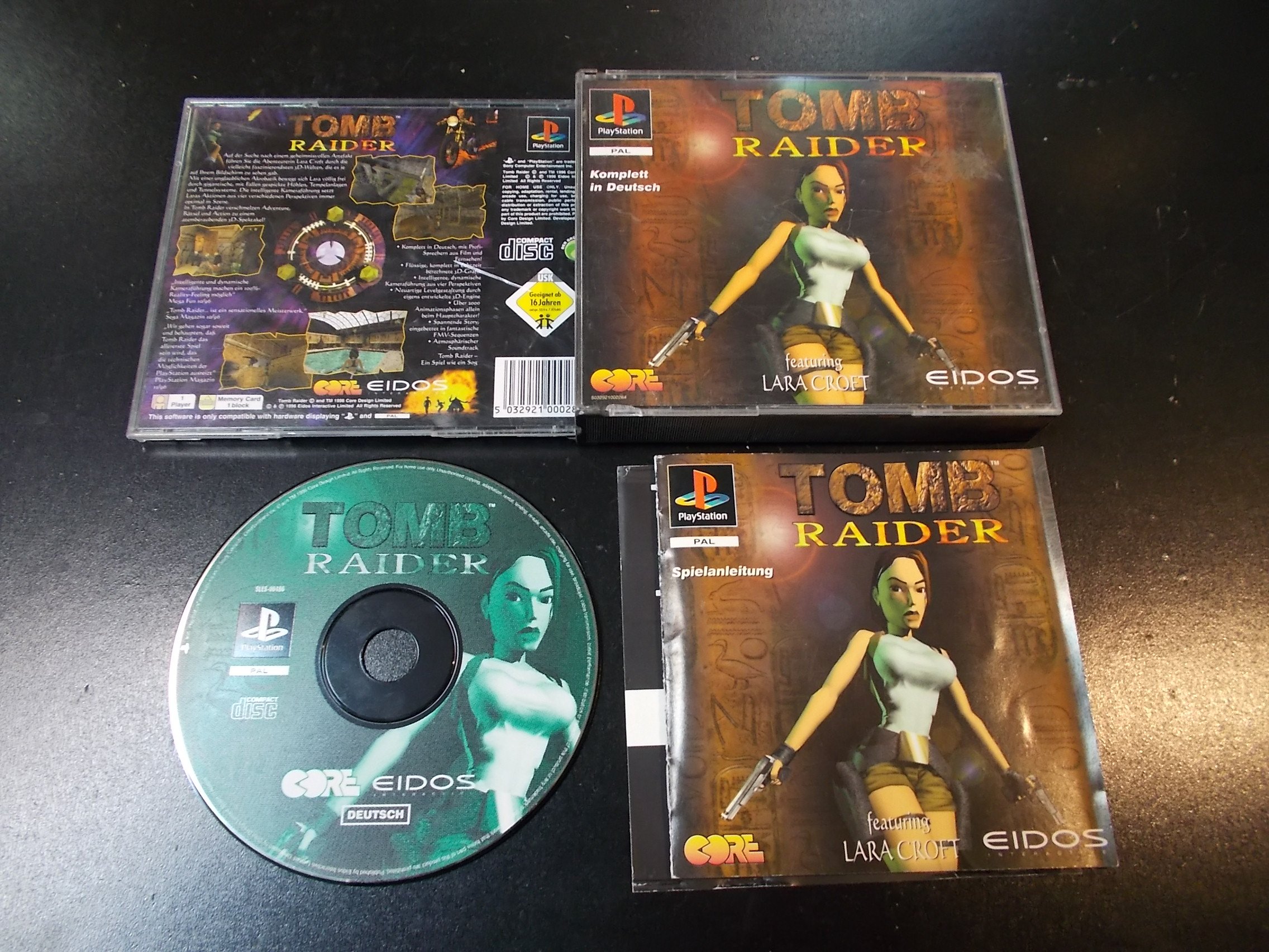 TOMB RAIDER - Lara Croft - GRA Psx Ps1 Sklep