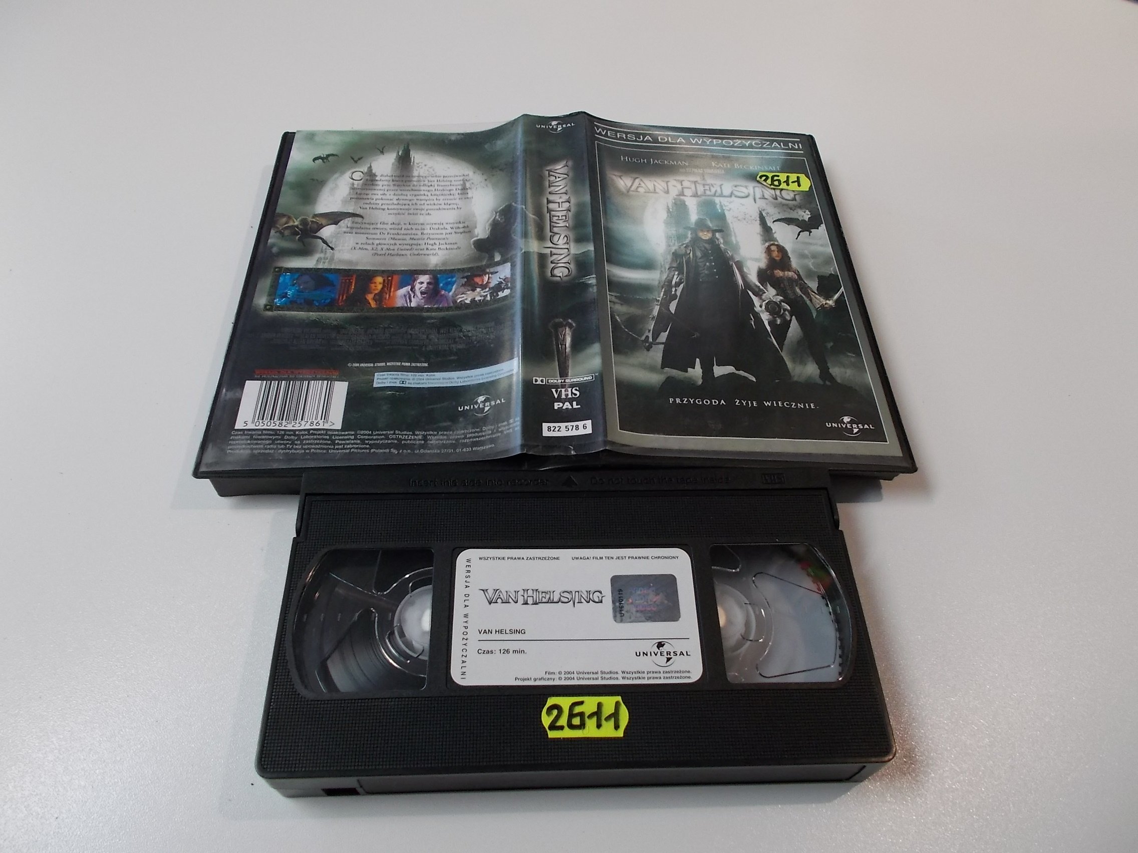 VAN HELSING - Kaseta Video VHS - Opole 1565