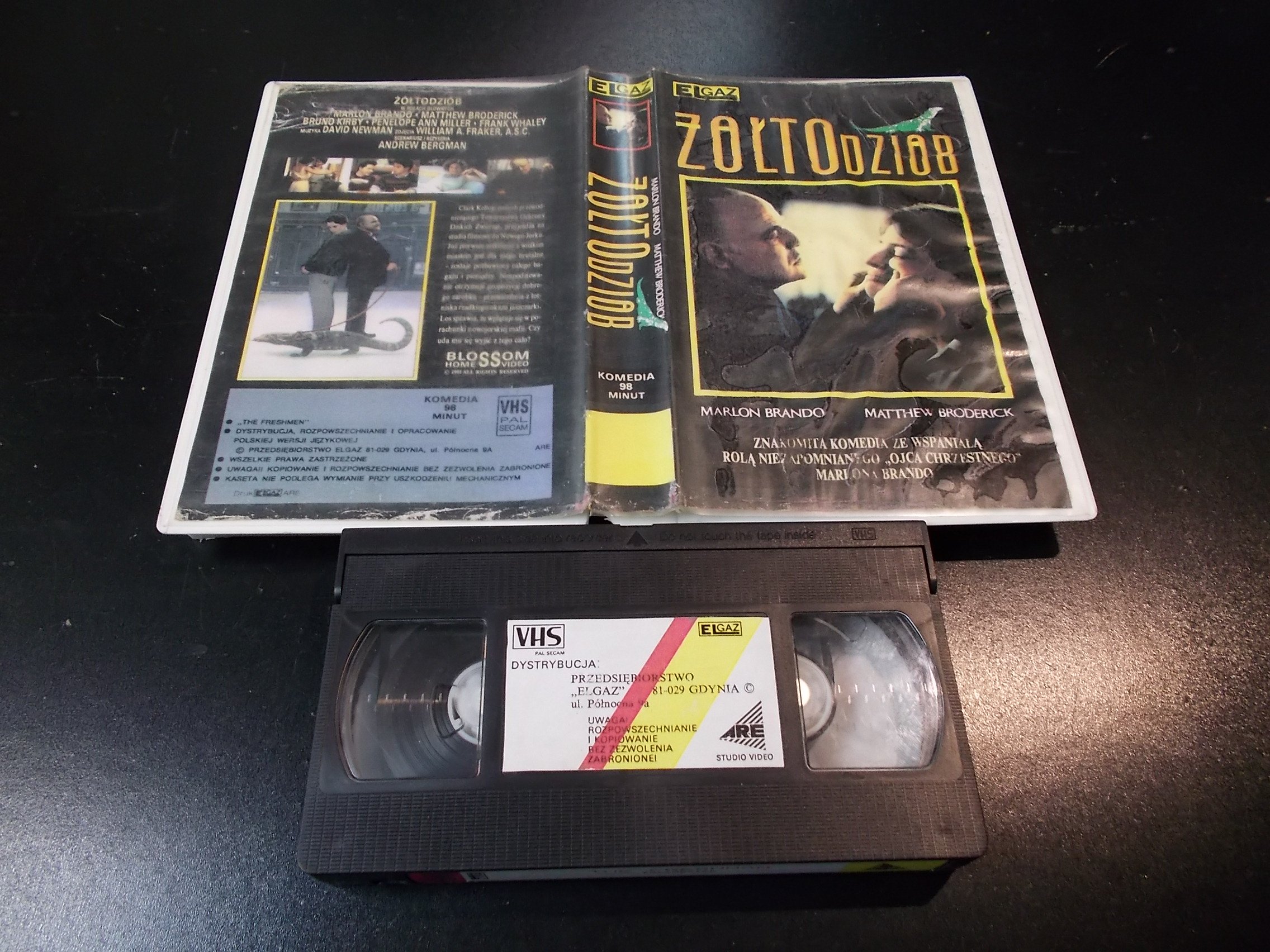 ŻÓŁTODZIÓB - kaseta Video VHS - 1377 Sklep 